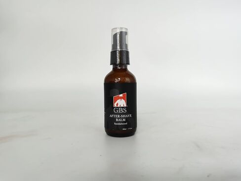 G.B.S Aftershave Balm (Sandalwood) 2OZ - A Classic Barbershop Post Shave Balm for Modern Men - Rejuvenates Dry Skin Replenishes Nutrients into Face Helps Razor Irritation and Ingrown Hairs " in Saudi Arabia