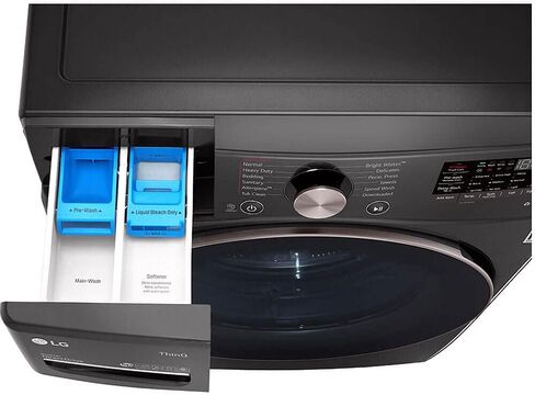 LG WM4000HBA / WM4000HBA / WM4000HBA 4.5 Cu. Ft. Ultra Large Capacity Smart wi-fi Enabled Front Load Washer with TurboWash 360 and Built-in Intelligence in Saudi Arabia