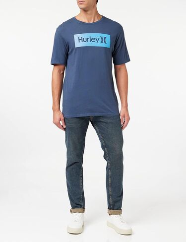 Hurley One & Only Boxed Gradient Short Sleeve Tee in Kuwait