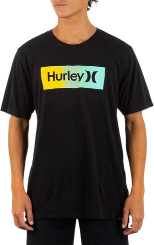 Hurley One & Only Boxed Gradient Short Sleeve Tee in Kuwait