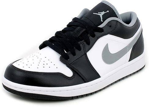 Nike Men's Air Jordan 1 Low Black/Particle Grey, Black/Particle Grey/White, 9.5 in Saudi Arabia