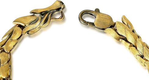 Chow Sang Sang Cultural Blessings Legends 999.9 24K Solid Gold Price-by-Weight Gold Dragon Bracelet for Men 91029B | 8.2", (21 CM) in Saudi Arabia