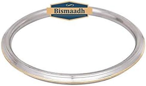 BISMAADH Sikh Punjabi Kada Brass Stainless Steel Bracelet for Men 7mm Thickness in Saudi Arabia