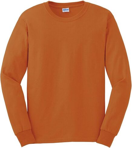 Gildan - Adult Ultra Cotton Long-Sleeve T-Shirt (G2400), Texas Orange, XX-Large in Saudi Arabia