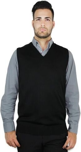 Men's Classic Sweater Vest in Kuwait