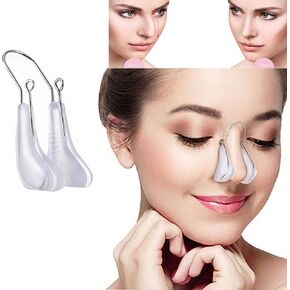 Nose Shaper Clip Nose Beauty Up Lifting Silicone Pain-Free Nose Bridge Straightener Corrector Slimming Rhinoplasty Device for Wide Crooked Nose High Up Tool in Saudi Arabia