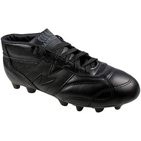 Manriquez Soccer Cleats Bota Vintage Total Black Genuine Leather Adult in Saudi Arabia