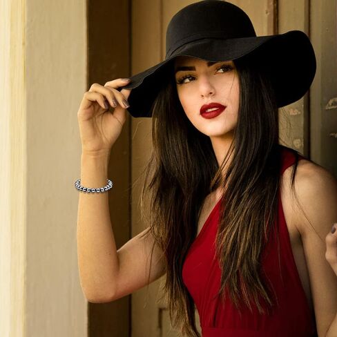 SOOWOOT 3Pcs Tiger Eye Mens Bracelets - 8mm Hematite Black Obsidian Tiger Eye Stone Bracelets Triple Protection Healing Crystals Bracelet Jewelry for Protection Bring Luck And Prosperity in Kuwait