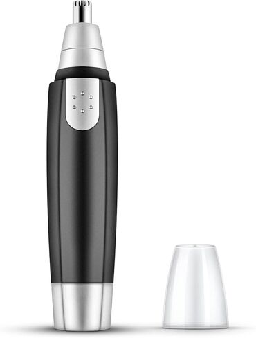 Painless Ear and Nose Hair Trimmer, Electric Nose Hair Shaver, Portable Facial Hair Clippers for Men , Battery-Operated Nose Hair Remover in Saudi Arabia
