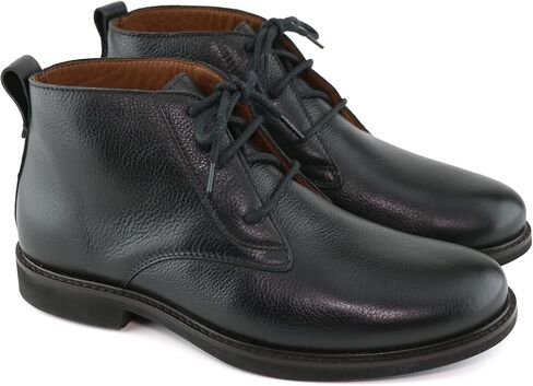 Marc Joseph New York MJNY Mens Casual Comfortable Genuine Leather Chukka Laceup Ankle Boots Lightweight Breathable Classic Fashion Chelsea Dress Boots in Kuwait
