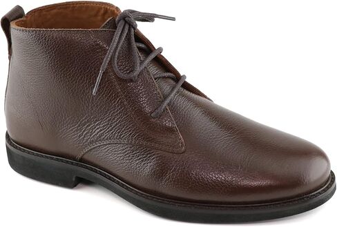 Marc Joseph New York MJNY Mens Casual Comfortable Genuine Leather Chukka Laceup Ankle Boots Lightweight Breathable Classic Fashion Chelsea Dress Boots in Kuwait