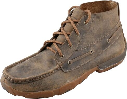 Twisted X Men's Lace-Up Chukka Driving Moc with CellStretch in Kuwait