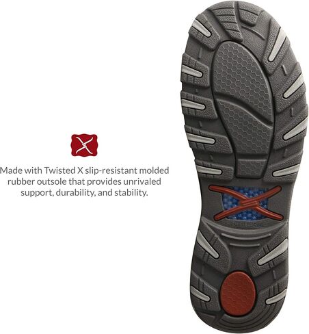 Twisted X Men's Lace-Up Chukka Driving Moc with CellStretch in Kuwait