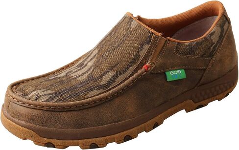 Twisted X Men's Lace-Up Chukka Driving Moc with CellStretch in Saudi Arabia
