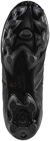 Manriquez Soccer Cleats Bota Vintage Total Black Genuine Leather Adult in Saudi Arabia