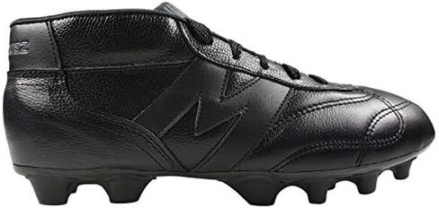 Manriquez Soccer Cleats Bota Vintage Total Black Genuine Leather Adult in Saudi Arabia