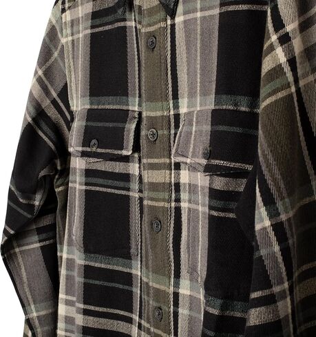 KAVU Carrick Bend Mens Shirt Casual Fit - Long Sleeve Button Up Plaid in Kuwait