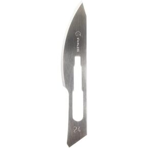 Dynarex 4144 Medi-Cut Stainless Steel Blade with Finely Honed Cutting Edge, 24, Pack of 100 in Kuwait