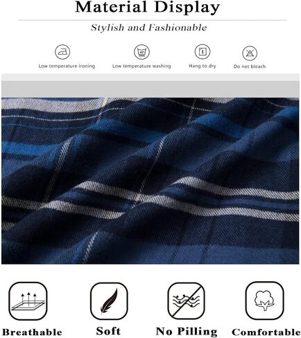 KEFITEVD Men's Flannel Shirt Jacket Winter Warm Long Sleeve Quilted Lined Plaid Coats Soft Button Down Thick Shirts with Hood in Saudi Arabia