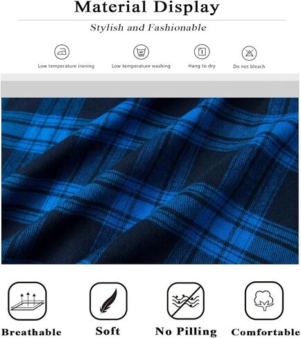 KEFITEVD Men's Flannel Shirt Jacket Winter Warm Long Sleeve Quilted Lined Plaid Coats Soft Button Down Thick Shirts with Hood in Saudi Arabia