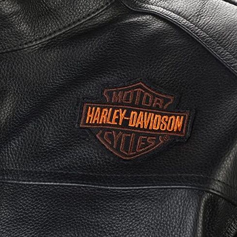 Men's Motorcycle Real Cow Leather Jacket for Moto Biker Black in Saudi Arabia