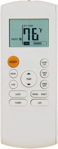 YAOHUIMI Replacement Remote Control for Cooper and Hunter AC Air Conditioner Remote Control CH-12SPH-115VI CH-12SPH-115VI CH-09SPH-230VI CH-12SPH-230VI CH-18SPH-230VI CH-24SPH-230VI CH-30SPH-230VI in Saudi Arabia