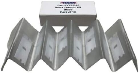 Tenax #9 Ceramic Razor Blades - Pack of 10 in Saudi Arabia