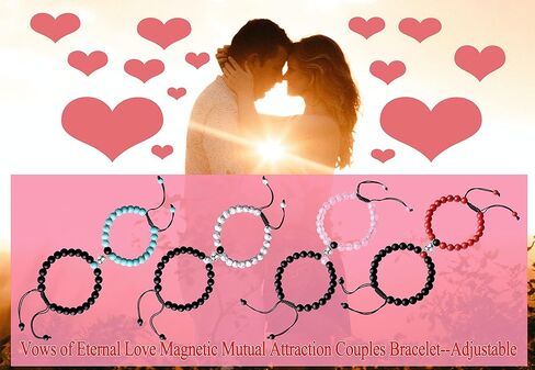 أساور MAIBAOTA للأزواج أساور مغناطيسية متطابقة للهدايا الكريستالية in Kuwait