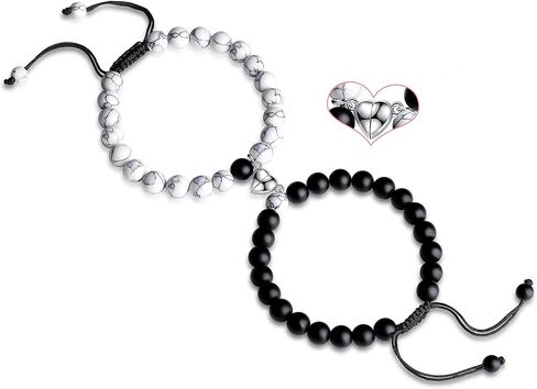 أساور MAIBAOTA للأزواج أساور مغناطيسية متطابقة للهدايا الكريستالية in Kuwait