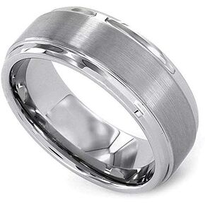 Kobelli Men's Tungsten Carbide Wedding Band 8mm in Kuwait
