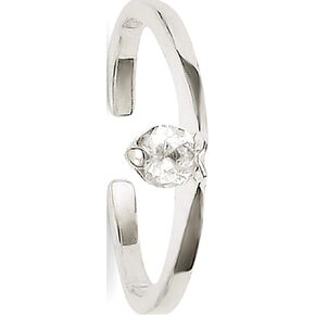 Sterling Silver Cz Toe Ring - Jewelry By Sweet Pea in Kuwait