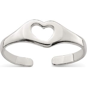 Sterling Silver Heart Toe Ring - Jewelry By Sweet Pea in Kuwait