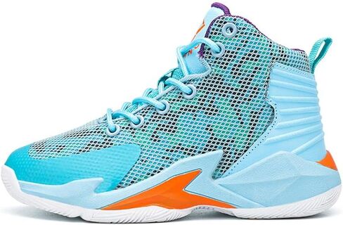 ESXGED Unisex Womens Fashion Mesh Comfy Non-Slip Breathable Basketball Shoes Mens Sports Athletic Running Tennis Casual Youth Sneakers in Kuwait