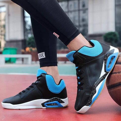 WILTENA Mens Fashion Comfy Air Cushion Basketball Shoes Boys Vogue Stylish Sports Tennis Sneakers Walking Casual Shoes in Kuwait