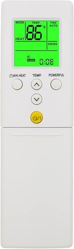 Replacement for Fujitsu Air Conditioner Remote Control AR-REM1U ARREM1U ASU9RLS3Y ASU12RLS3Y ASU15RLS3Y ASU30RLE, ASUG09LZAS ASUG12LZAS ASUG15LZAS Display in Both Fahrenheit and Celsius in Saudi Arabia