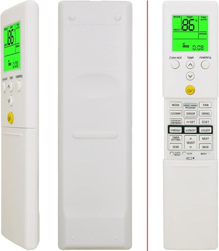 Replacement for Fujitsu Air Conditioner Remote Control AR-REM1U ARREM1U ASU9RLS3Y ASU12RLS3Y ASU15RLS3Y ASU30RLE, ASUG09LZAS ASUG12LZAS ASUG15LZAS Display in Both Fahrenheit and Celsius in Saudi Arabia