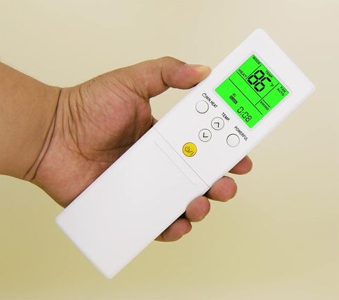 Replacement for Fujitsu Air Conditioner Remote Control AR-REM1U ARREM1U ASU9RLS3Y ASU12RLS3Y ASU15RLS3Y ASU30RLE, ASUG09LZAS ASUG12LZAS ASUG15LZAS Display in Both Fahrenheit and Celsius in Saudi Arabia