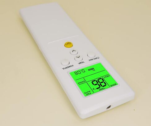 Replacement for Fujitsu Air Conditioner Remote Control AR-REM1U ARREM1U ASU9RLS3Y ASU12RLS3Y ASU15RLS3Y ASU30RLE, ASUG09LZAS ASUG12LZAS ASUG15LZAS Display in Both Fahrenheit and Celsius in Saudi Arabia