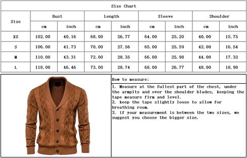 chouyatou Men's Classic Cable Knitted Button Down Shawl Collar Cardigan Sweaters in Saudi Arabia