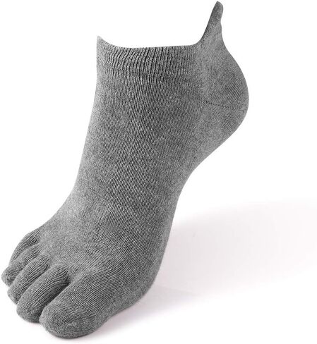 Meaiguo Men's Toe Socks Cotton Five Finger Socks Athletic Toe Socks for Running in Saudi Arabia