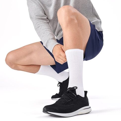 6 أزواج من الجوارب الرجالية للتحكم في الرطوبة، جوارب مبطنة لأحذية العمل الرياضية in Kuwait