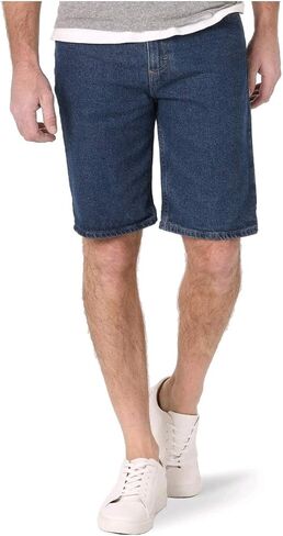 Wrangler Blue Indigo 5 Pocket Denim Shorts - 40 in Saudi Arabia