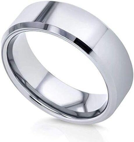 Kobelli Men's Tungsten Carbide Wedding Band 8mm in Saudi Arabia