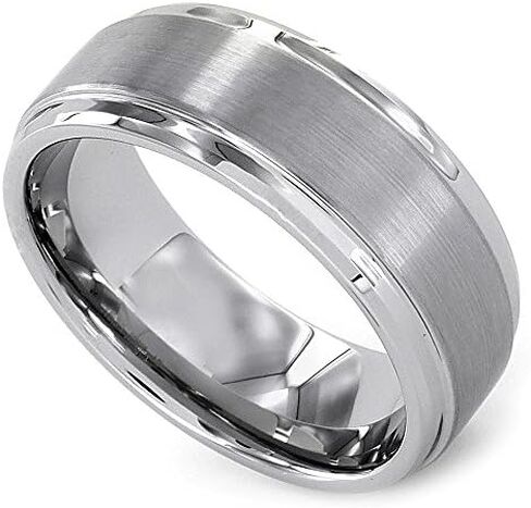 Kobelli Men's Tungsten Carbide Wedding Band 8mm in Saudi Arabia