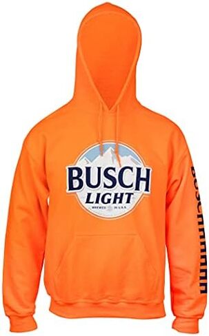 Busch Light Hunter Orange Hoodie in Kuwait