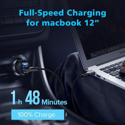 Car Charger, Smallest 4.8A All Metal USB Fast Mini Car Charger Car Charger Adapter Flush Fit Compatible with iPhone 14 Pro Max/13/12/11/x/6s, iPad Air 2/Mini 3, Samsung Note 9/S10/S9/S8 in Saudi Arabia