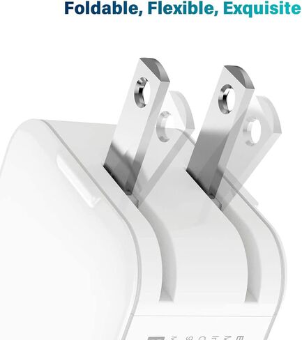 شاحن Elzo USB C بقدرة 18 وات PD 3.0 محول شاحن جداري سريع توصيل الطاقة محمول، متوافق مع iPhone 13/12 Pro/Max/Mini/11/X/XS/XR/8/Plus، Galaxy S21/S20/S10/S9، Pixel 6 /5/4a/4/3a، آيباد برو in Kuwait