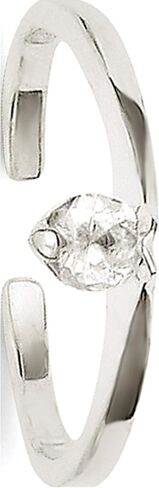 Sterling Silver Cz Toe Ring - Jewelry By Sweet Pea in Saudi Arabia