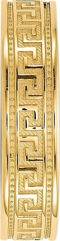 14K Yellow Gold Greek Key Toe Ring - Jewelry By Sweet Pea in Saudi Arabia