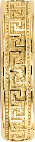 14K Yellow Gold Greek Key Toe Ring - Jewelry By Sweet Pea in Saudi Arabia